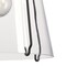 Westinghouse Pendant 60W Kewadin, Matte Black Clear Bell Glass 6130100 - alternate 7